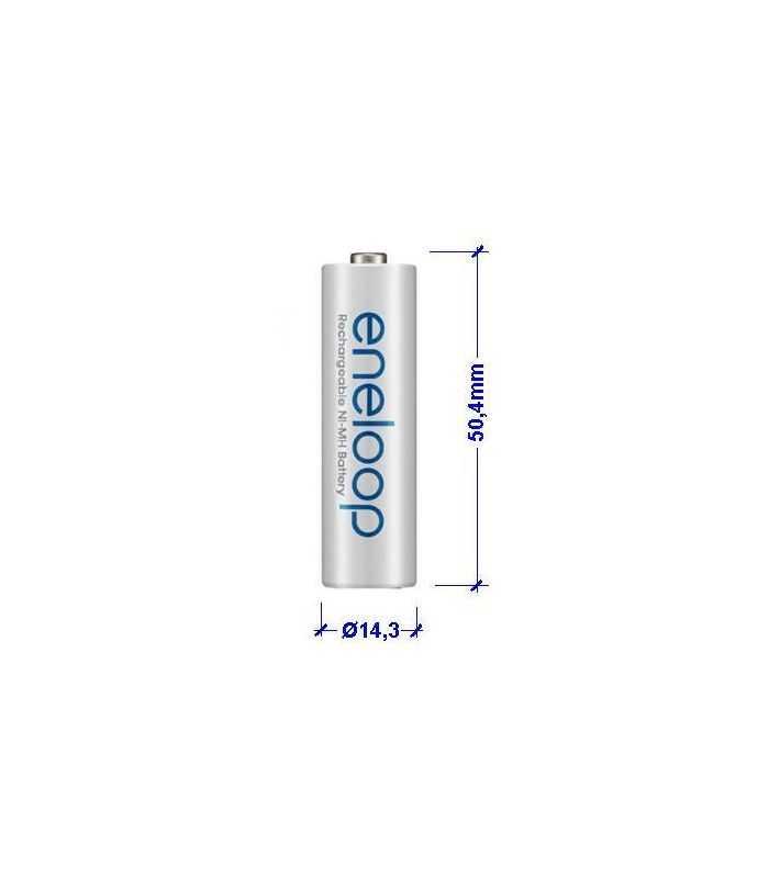 set acumulatori eneloop panasonic ni mh aar6 1900ma 2buc 1