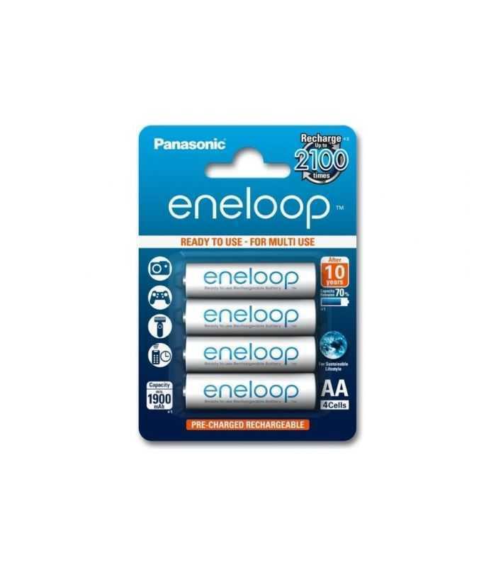 set acumulatori panasonic eneloop ni mh aar6 1900ma 4buc 2