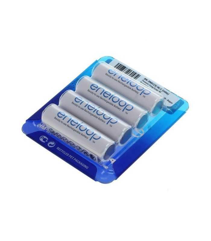 Set acumulatori PANASONIC Eneloop Ni-MH AA(R6) 1900mA 4buc