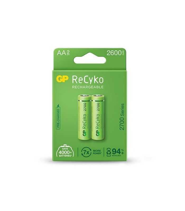 Set acumulatori R6 AA NiMh 2700mAh 2buc GP ReCkyo