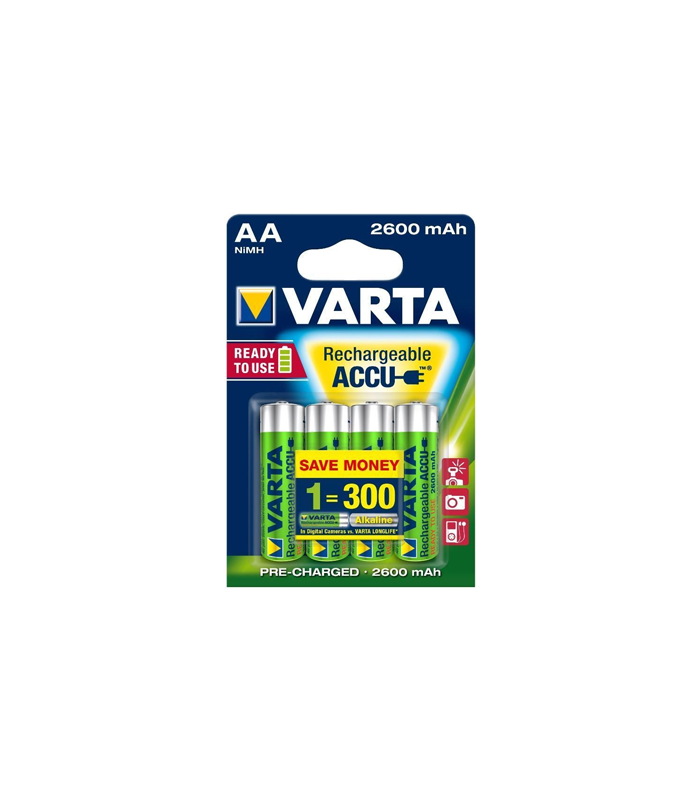 Set acumulatori Varta AA 2600mAh Varta 4buc