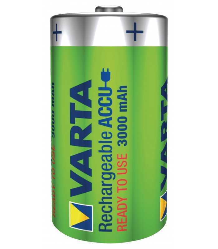 set acumulatori varta ni mh d r20 12v 3000mah ready to use 2buc 2