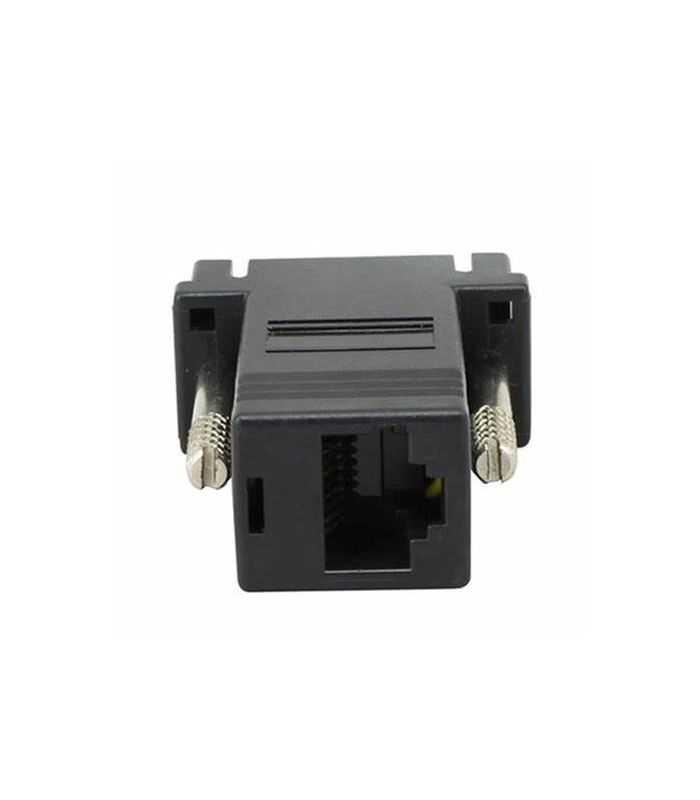 Set Adaptor Vga Mama La Vga Mama Prin Cablu Rj45 2buc Maxim 20m