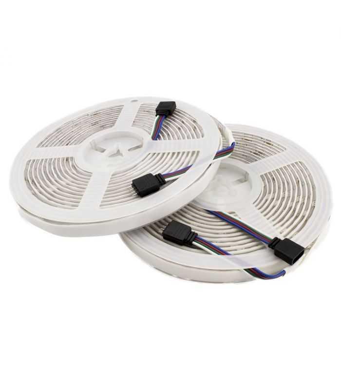 set banda led 30 m rgb smart 2x5m ip65 72w m 36w sunshine 4