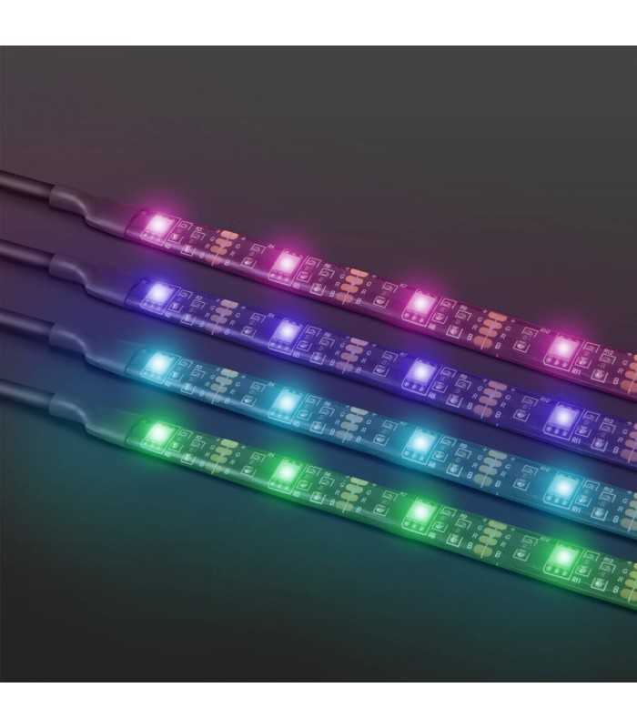 set banda led pentru iluminare fundal tv cu telecomanda 32 42 inch phenom 1