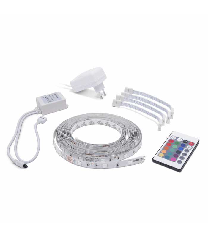 Set Banda LED RGB 5m IP20 Phenom