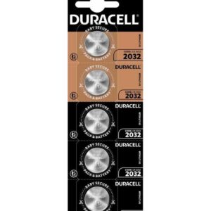 Set Baterii Buton Litiu Duracell Cr2032 3v 5buc Blister