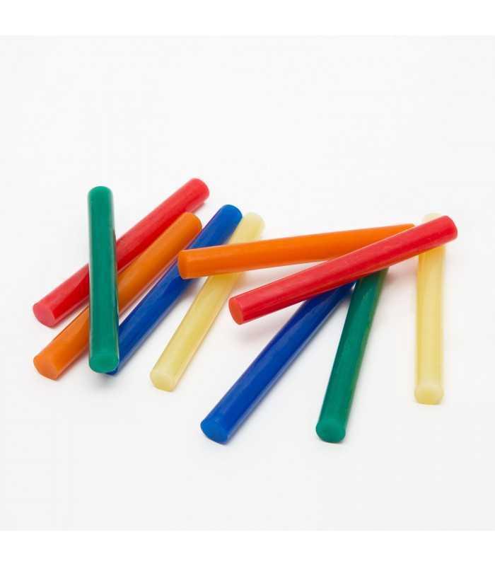 Set baton plastic termoadeziv silicon 11mm x 10cm colorat 10buc HANDY