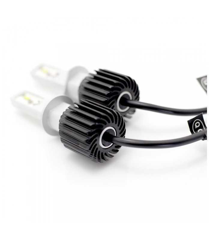 set becuri led h1 12 24v 6000k 4000lm 2buc carguard 7