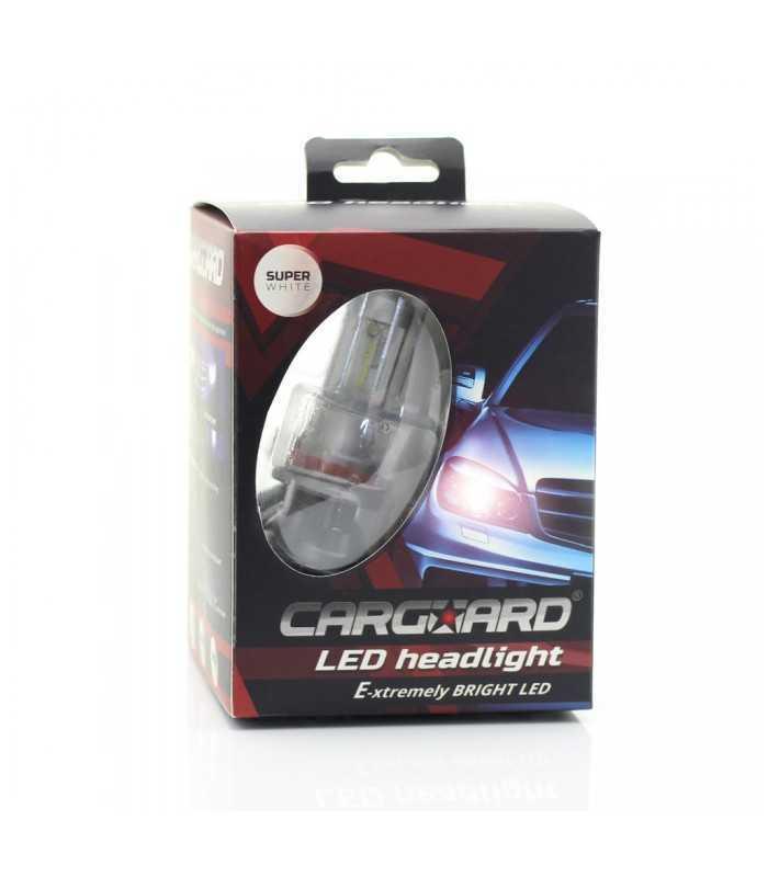 set becuri led h11 400lm 6000k 12 24v 2buc carguard 7
