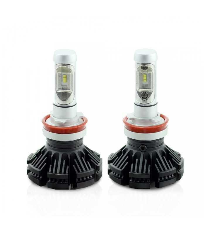 Set becuri LED H11 400lm 6000K 12-24V 2buc Carguard