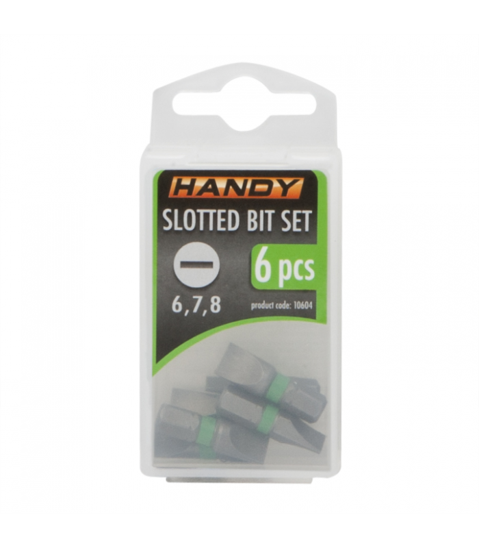 Set biti 6 piese in cutie de stocare 10604 HANDY