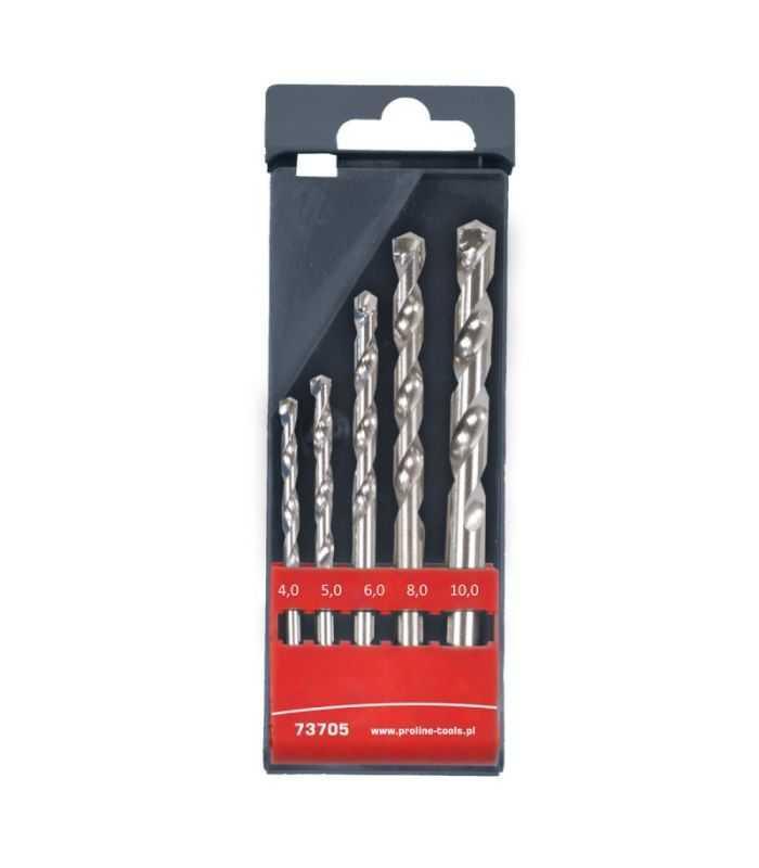 Set burghie beton cilindrice 4-10mm 5 piese Proline 73705