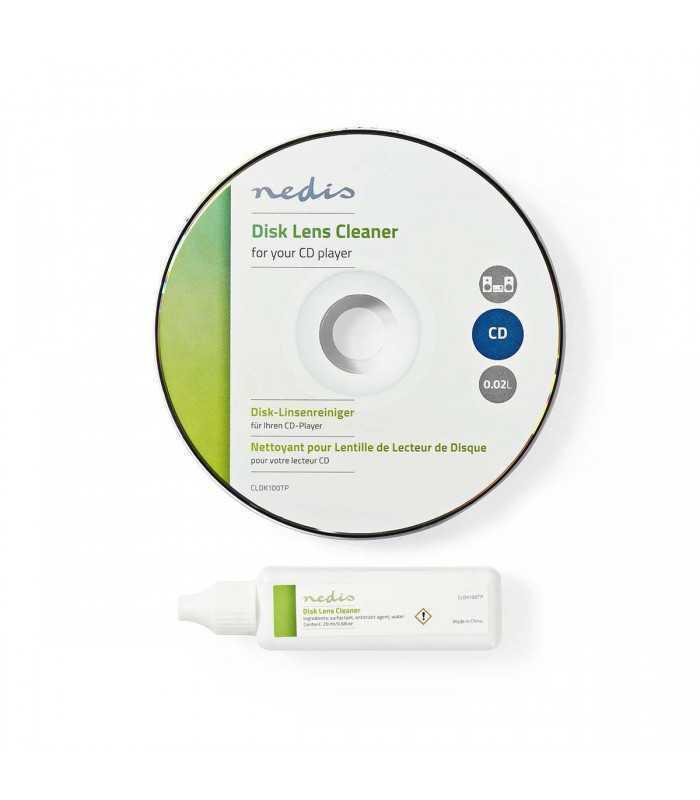 Set CD DVD CLEANER curatat lentila laser 20ml Nedis