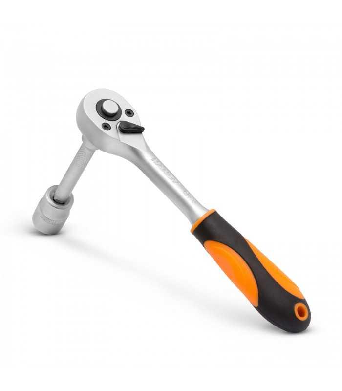 set chei tubulare 12buc 1 4 5 13mm clichet crom vanadiu handy 1