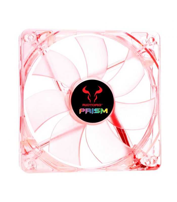 Set Controller 2 Ventilatoare Riotoro Prism 120mm Iluminare Rgb Frgb256 168x