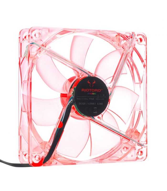 Set Controller 2 Ventilatoare Riotoro Prism 120mm Iluminare Rgb Frgb256 168x