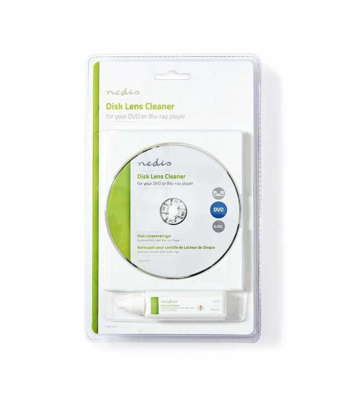 set curatare lentila laser blu ray dvd 20ml nedis 1