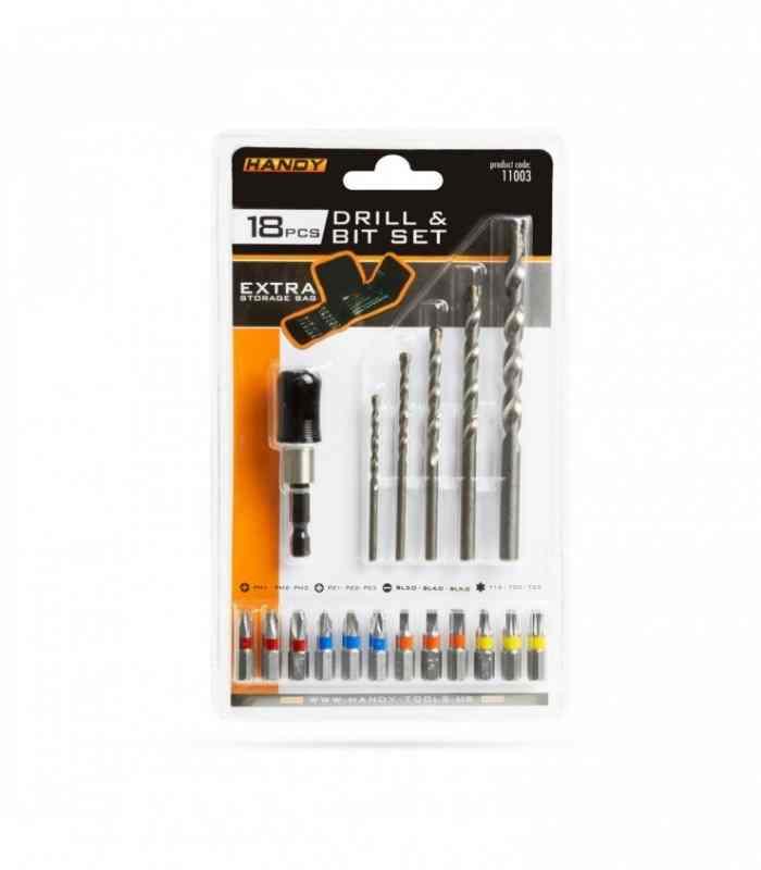 set de burghie si varfuri bit 11003 handy 6