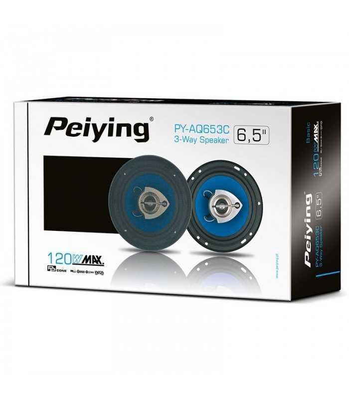 set difuzoare auto 65 100w 1625cm peiying 2buc 1