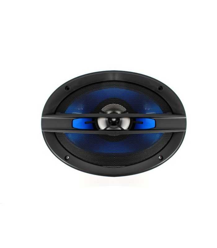 Set Difuzor Coaxial Auto Oval 2buc Carguard 6x9 165x236 Mm 130w 4 Ohm Con Polipropilena Cauciuc Butilic Racire Ferrofluid
