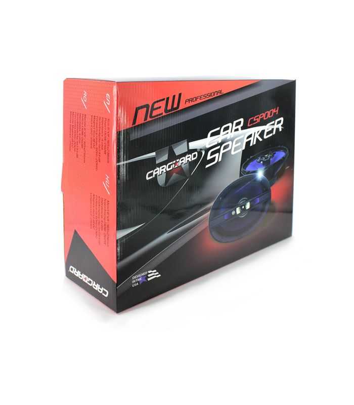 Set Difuzor Coaxial Auto Oval 2buc Carguard 6x9 165x236 Mm 130w 4 Ohm Con Polipropilena Cauciuc Butilic Racire Ferrofluid