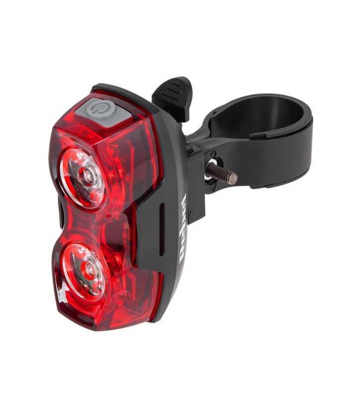 set far led 1w si stop led 2x05w pentru bicicleta pe baterii 2x aaa 3x aaa rebel 3
