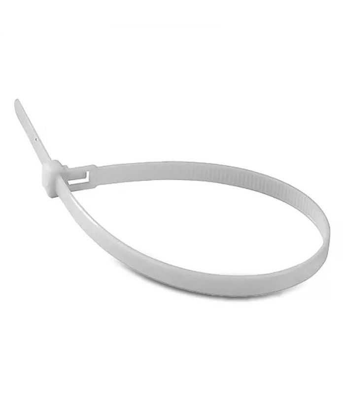 Set fasete prindere 3.5mm 15cm 100buc alb V-TAC SKU-11165