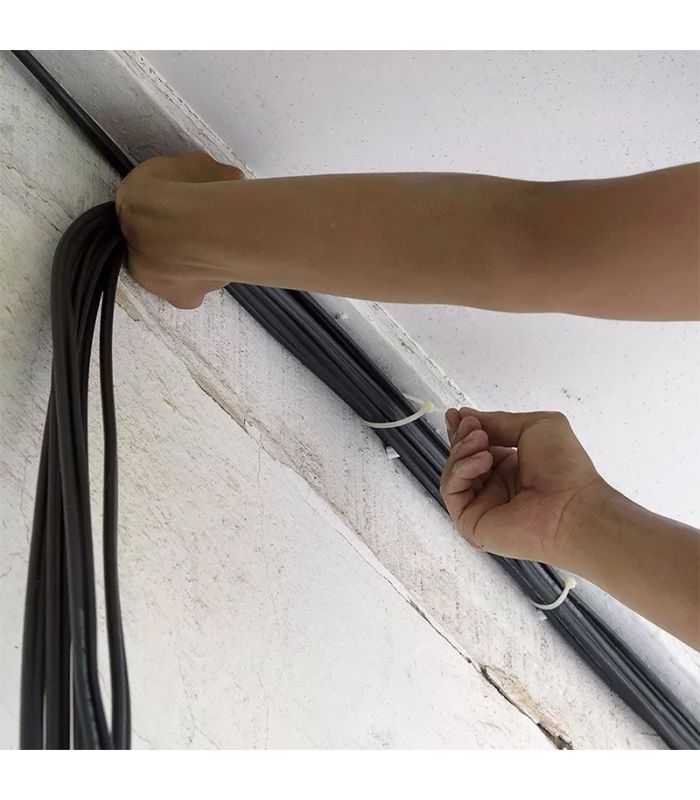 Set Fasete Prindere 45mm 35cm 100buc Alb V Tac Sku 11175