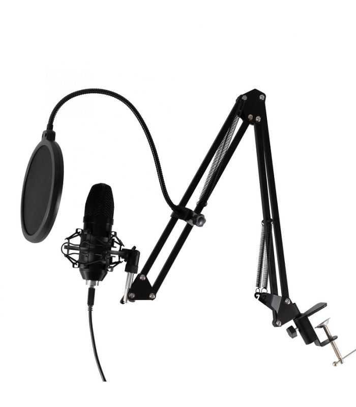 Set microfon USB cu suport reglabil cu amortizor soc SAL
