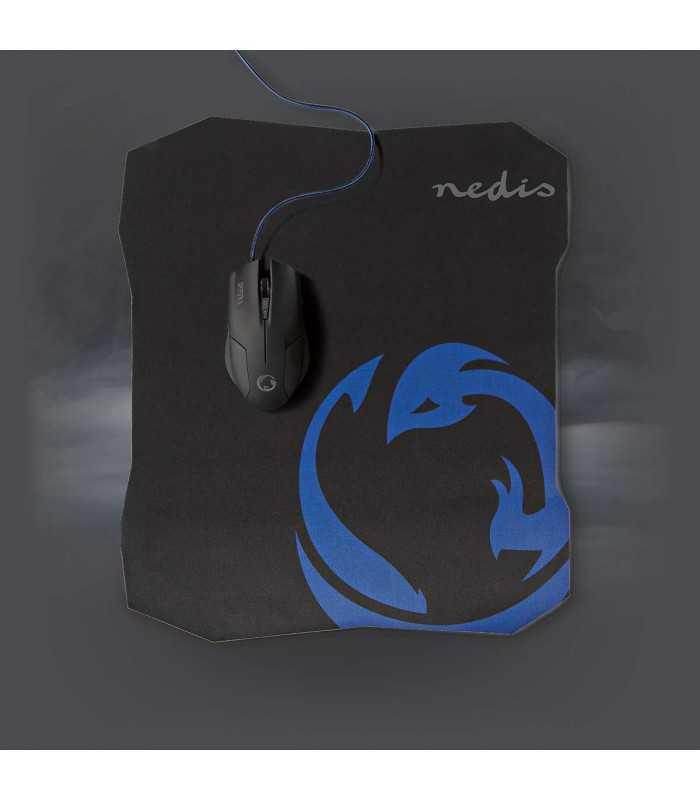 set mouse gaming cu fir mouse pad 1600 dpi 6 butoane nedis 1