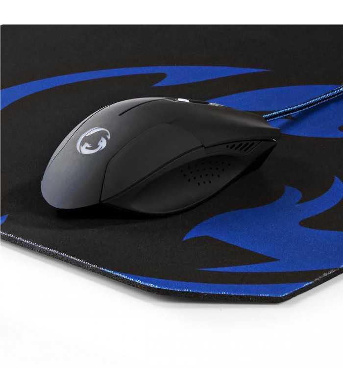 set mouse gaming cu fir mouse pad 1600 dpi 6 butoane nedis 2