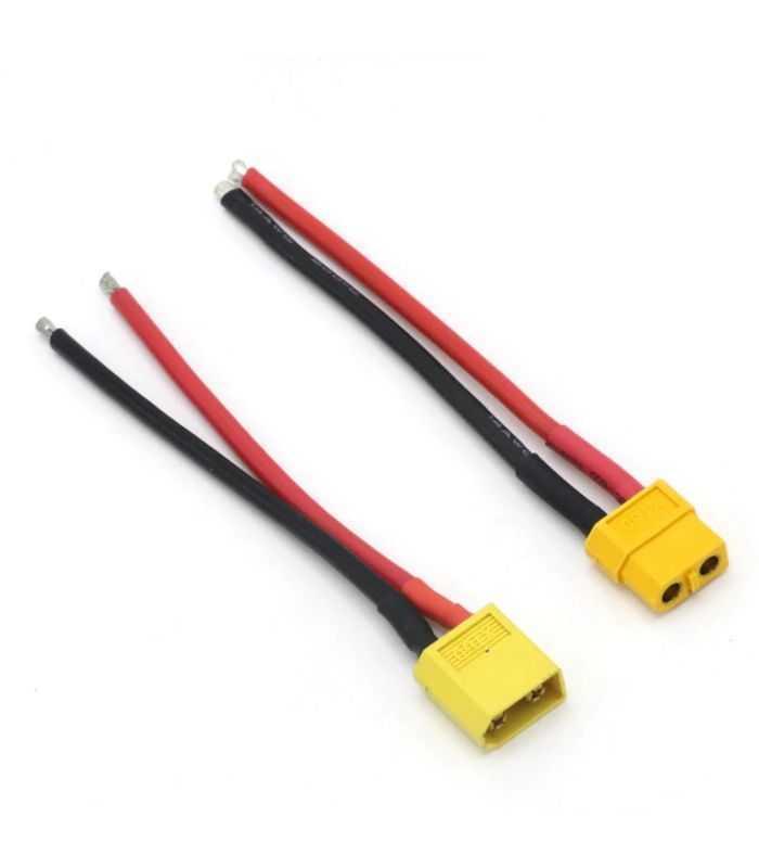 set mufa xt60 tata mama cu cablu siliconic 1