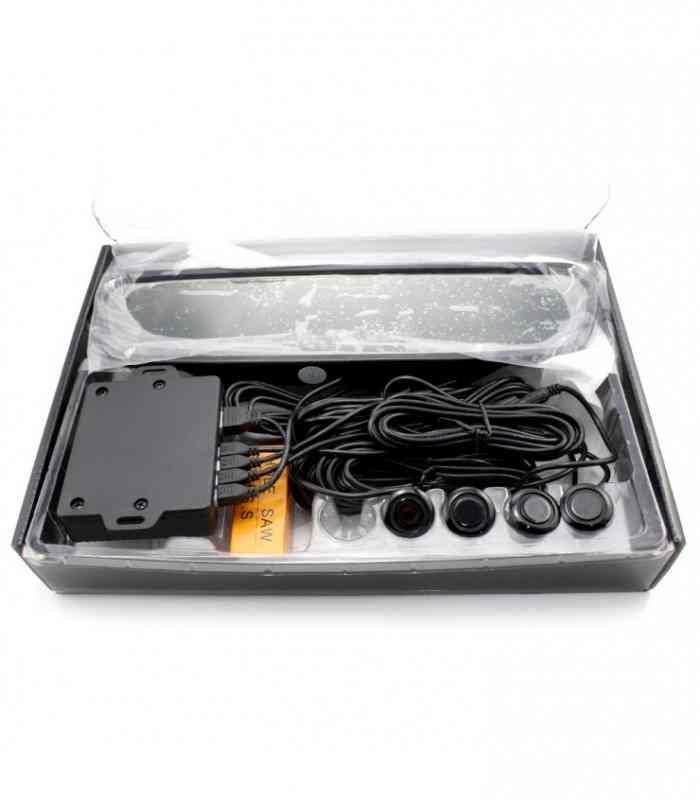 set senzori de parcare cu afisaj in oglinda carguard sp004 6