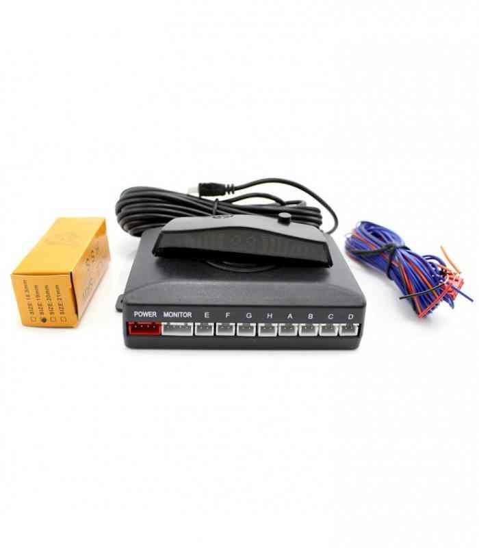 set senzori de parcare fata spate cu 8 senzori carguard sp005 2