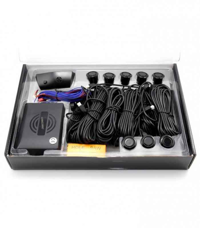 set senzori de parcare fata spate cu 8 senzori carguard sp005 8