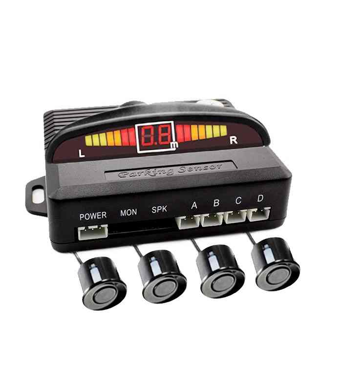 Set senzori de parcare wireless cu afisaj LED + semnal acustic CARGUARD SP003