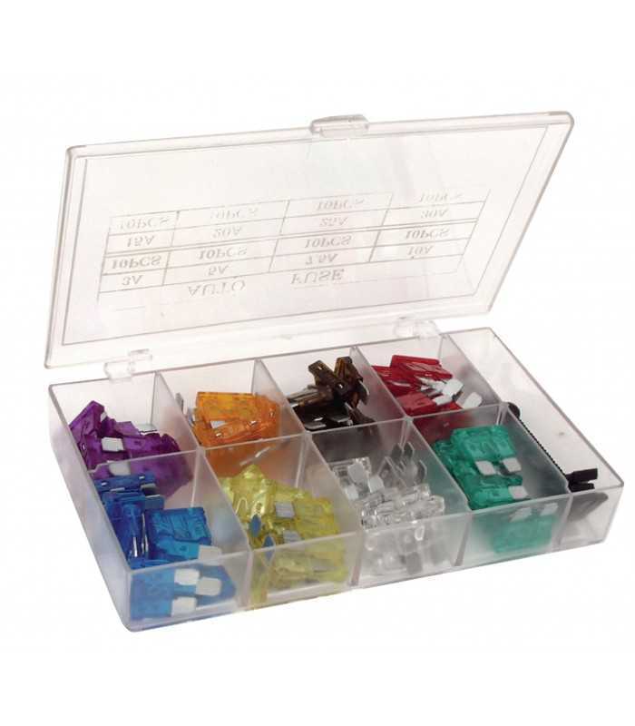 Set sigurante fuzibile auto HQ 10x3A 10x5A 10x7.5A 10x10A 10x15A 10x20A 10x25A 10x30A +Instrument montare