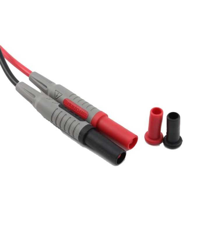 Set Sonde De Masura Pentru Multimetru 100cm 10a 1000v Cu Mufe In Unghi Drept Ut L09 Uni T