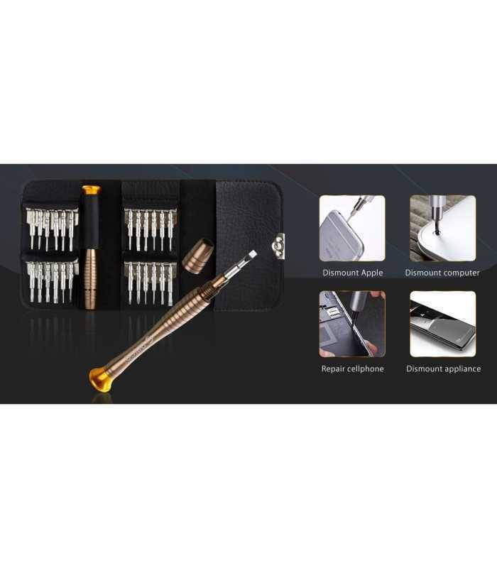 set surubelnita 24 capete otel s2 un maner st1 orico 2