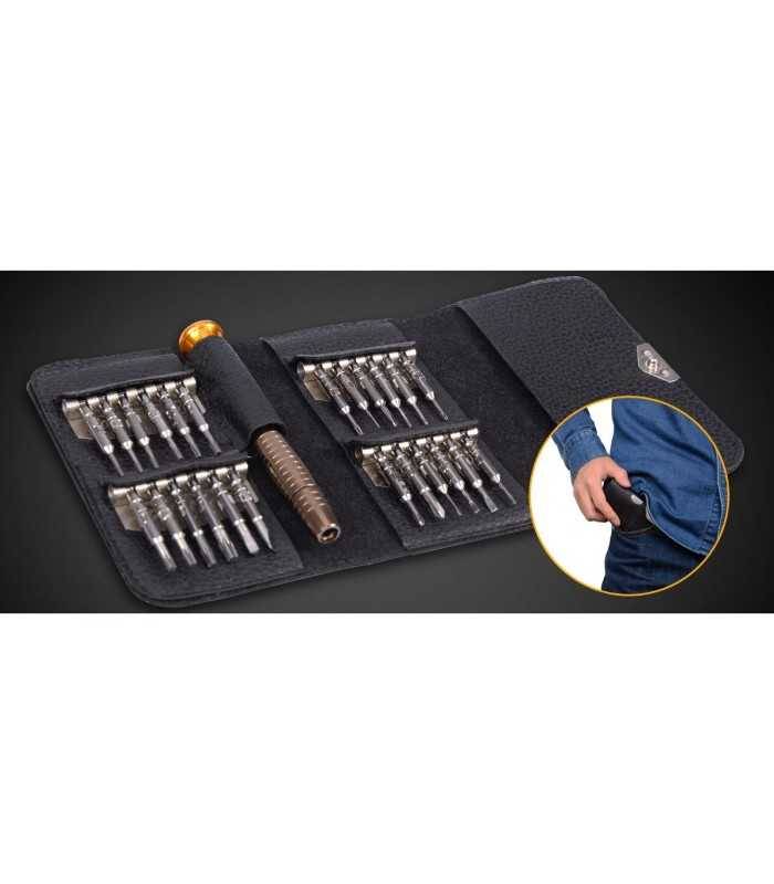 set surubelnita 24 capete otel s2 un maner st1 orico 6