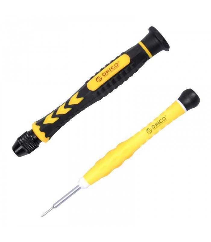 set surubelnita 28 capete otel s2 si un maner st2 orico 1