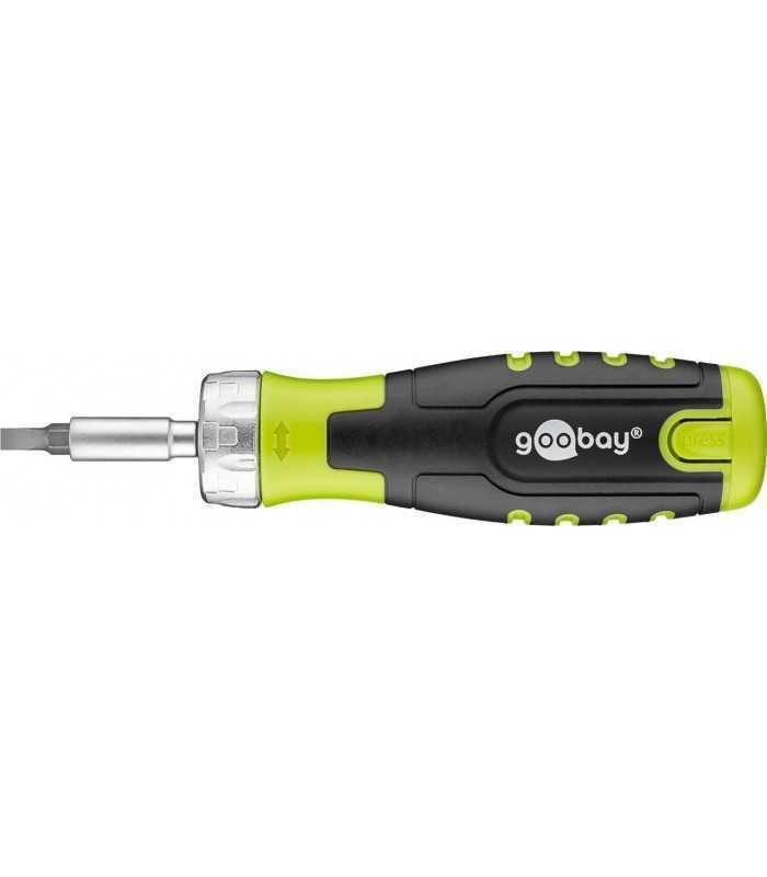 set surubelnita cu 30biti si 9 tubulare crv goobay 1