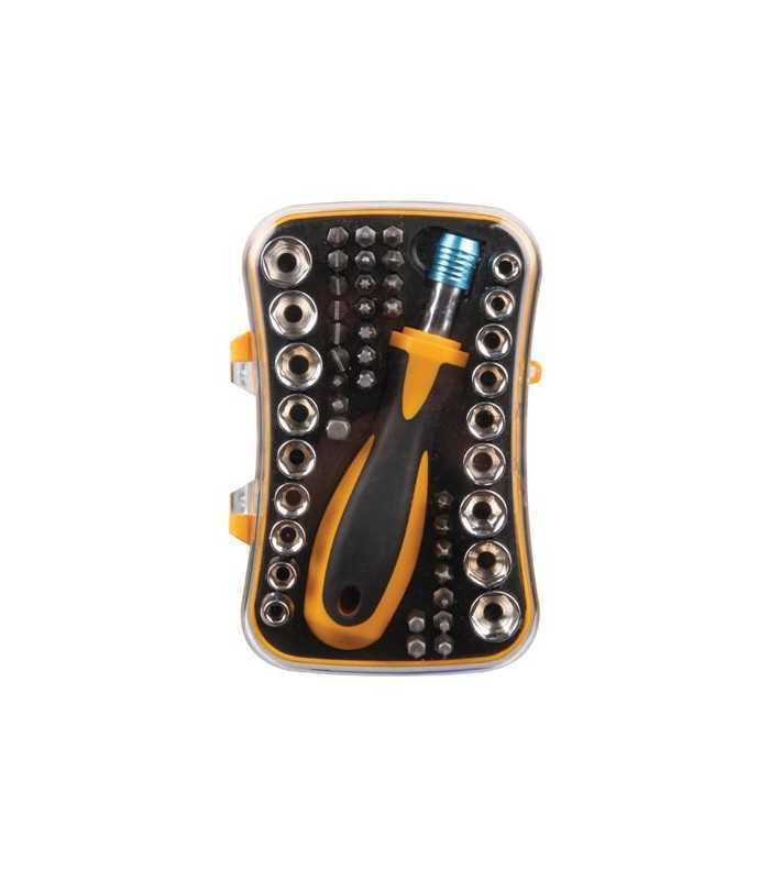 set surubelnita cu 48 piese otel crom vanadiu toolland 1