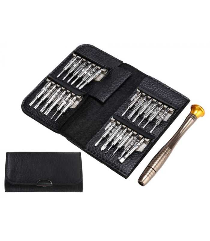 Set surubelnita cu varfuri magnetice 24buc Phillips Plat Torx Y Triunghiulara Cu punct