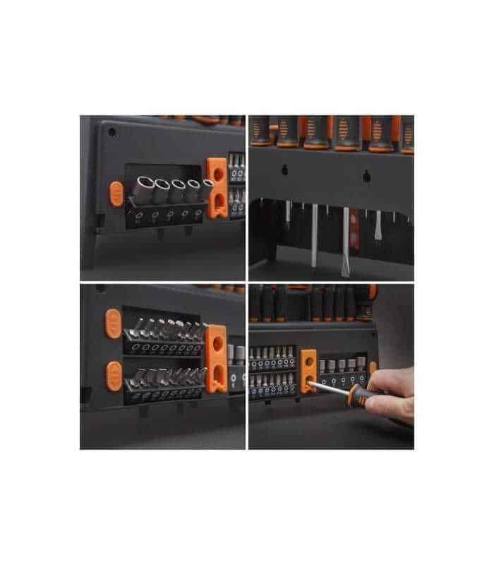 set surubelnite 39 piese cu suport handy 1