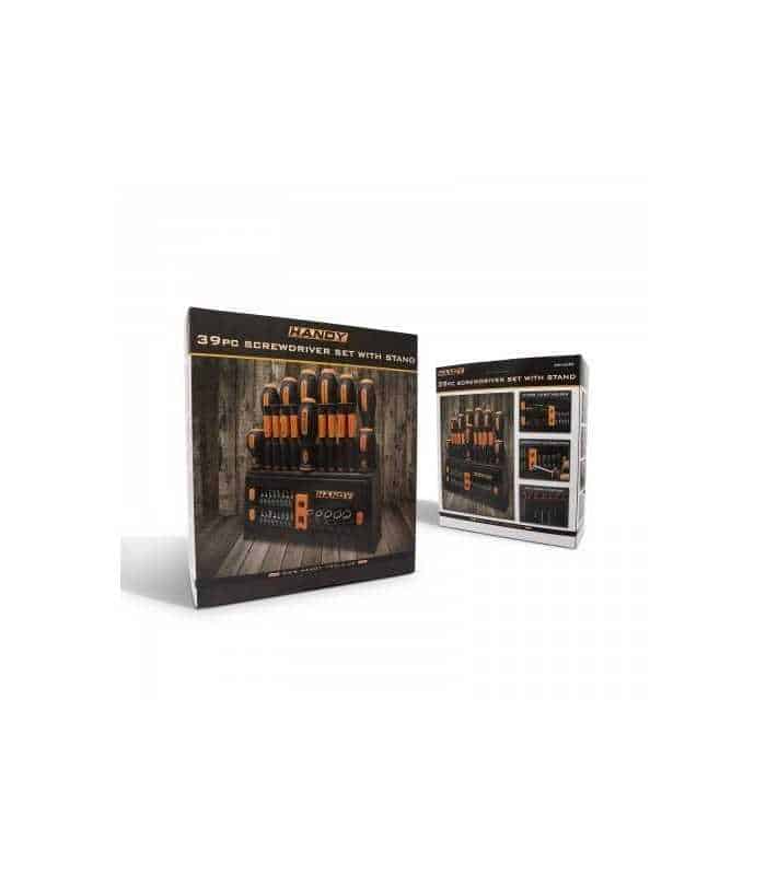 set surubelnite 39 piese cu suport handy 2