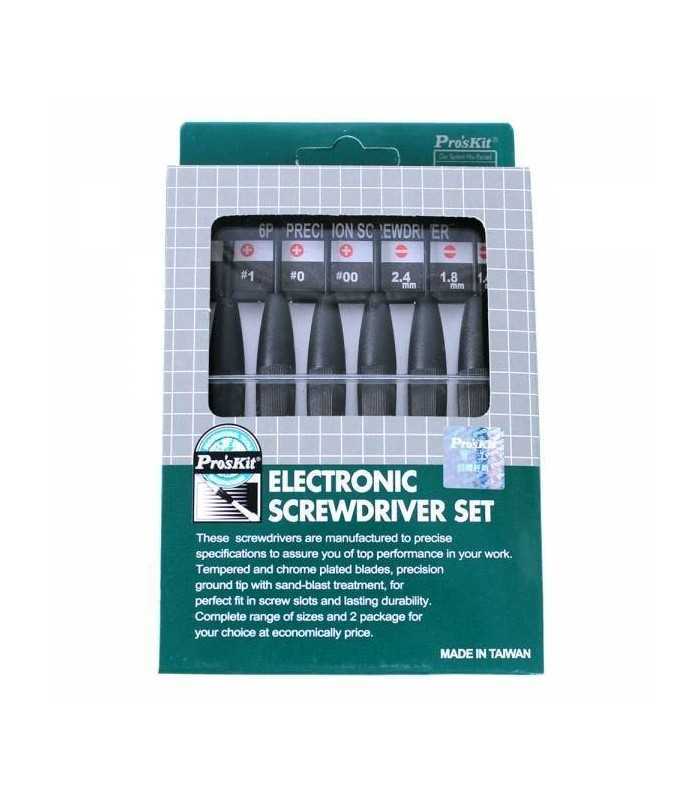 set surubelnite electronisti 5buc proskit 6