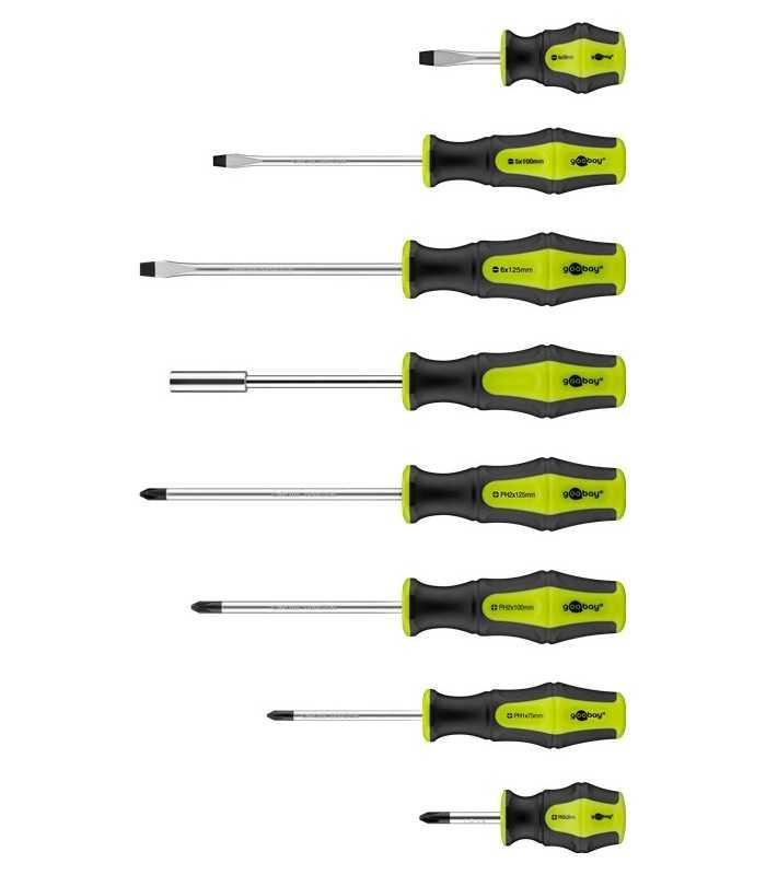 set surubelnite goobay 58 piese in carcasa plastic 2