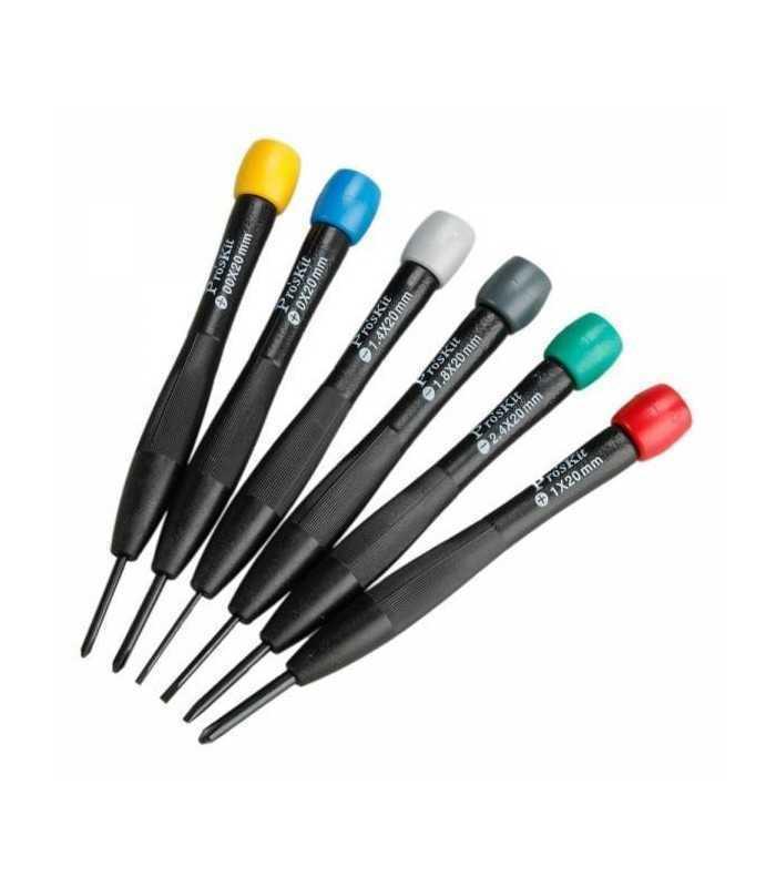 Set surubelnite pentru electronisti 6buc ProsKit